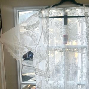 Luxury Vince Camuto Butterfly Lace Kimono O/S Barhimg suit cover up